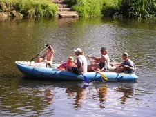 Lužnice kano raft