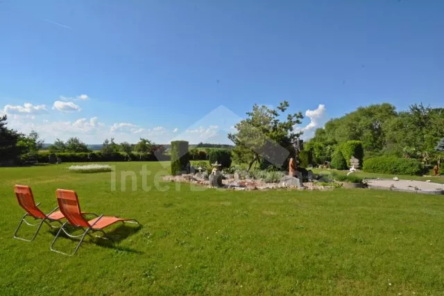 Relaxační zahrada s úžasným panoramatem