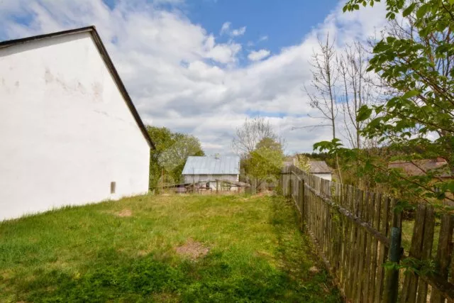 Zadní část zahrady