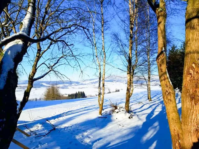 Chalupa Horní Orlice - zima