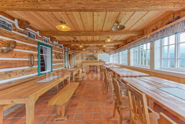 Prosklená veranda s okouzlujícím výhledem na Sněžku