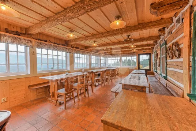 Prosklená veranda s okouzlujícím výhledem na Sněžku