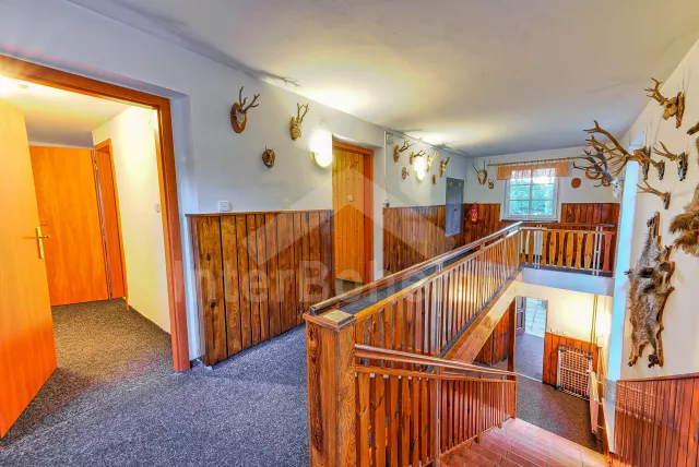 Centrální hala v patře